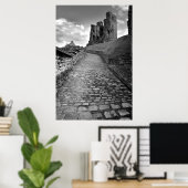 Scarborough Castle Poster (Thuiskantoor)