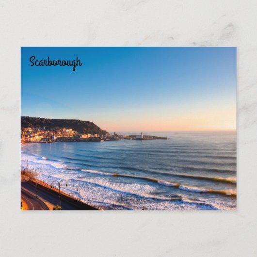 Scarborough Coastline Briefkaart (Voorkant)