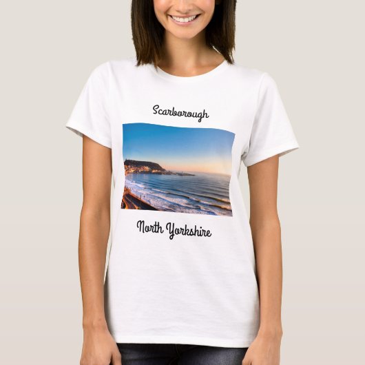 Scarborough Coastline T-shirt (Voorkant)