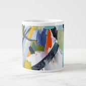 Scarborough Fair - Abstract Extra Grote Beker (Voorkant)