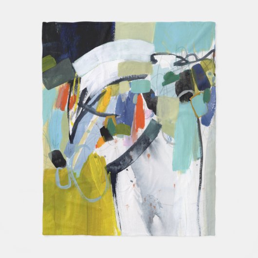 Scarborough Fair - Abstract Fleece Deken (Voorkant)