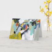 Scarborough Fair - Abstract Kaart (Gele Bloem)