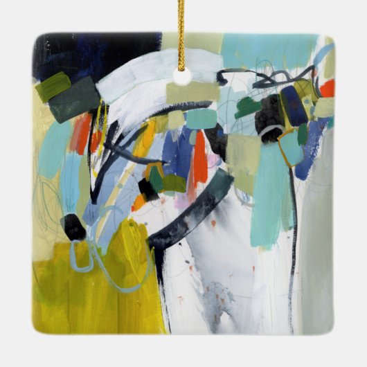 Scarborough Fair - Abstract Keramisch Ornament (Achterkant)