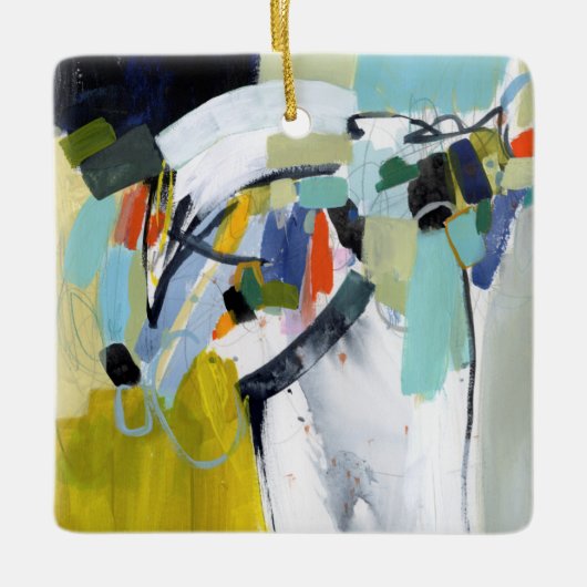 Scarborough Fair - Abstract Keramisch Ornament (Voorkant)