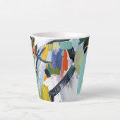 Scarborough Fair - Abstract Latte Mok (Voorkant)