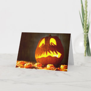 Scardy Jack-o-lantern Kaart