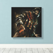 Scarecrow Character Art Canvas Afdruk (Insitu (Houten vloer))