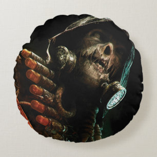 Scarecrow Character Art Rond Kussen
