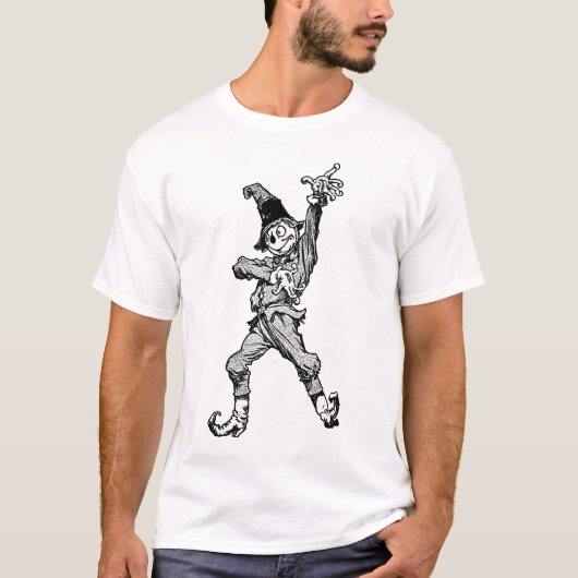 Scarecrow Dansend Disco Style T-shirt (Voorkant)