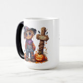 Scarecrow Éffrayant Halloween Mug (Devant gauche)