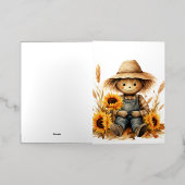 Scarecrow Folie Wenskaart (Buiten Laag)