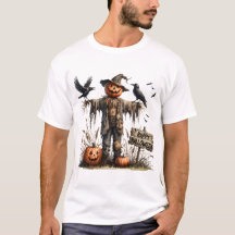 Scarecrow Halloween T-shirt homme ou femme.