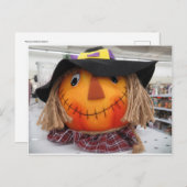 Scarecrow Head Briefkaart (Voorkant / Achterkant)