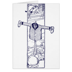 Scarecrow in de tuin