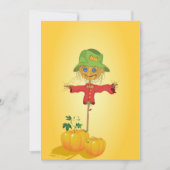 Scarecrow met pompoenen kaart (Voorkant)