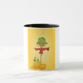Scarecrow met pompoenen Mok (Midden)
