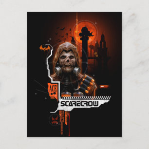 Scarecrow Oranje grafisch Briefkaart