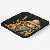 Scarecrow Papieren Bordje (Gebogen)