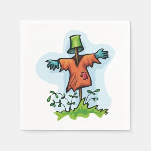 Scarecrow Papieren servetten