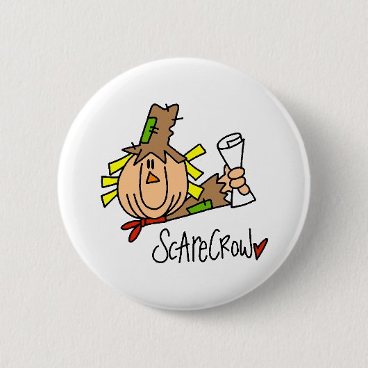 Scarecrow Ronde Button 5,7 Cm (Voorkant)
