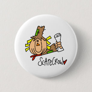 Scarecrow Ronde Button 5,7 Cm
