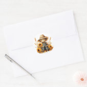 Scarecrow Ronde Sticker (Envelop)