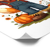 Scarecrow Samoyed Dog Poster (Hoek)