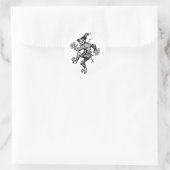 Scarecrow Stping Ronde Sticker (Tas)