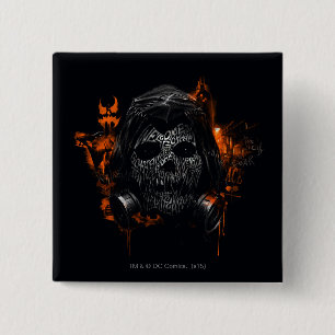 Scarecrow - Welkom in Gotham City Vierkante Button 5,1 Cm