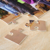 Scarecrows line Jaffrey, NH Street Legpuzzel (Zijkant)