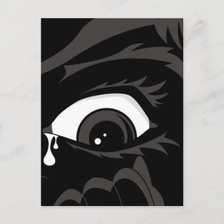 Scared Boy Briefkaart