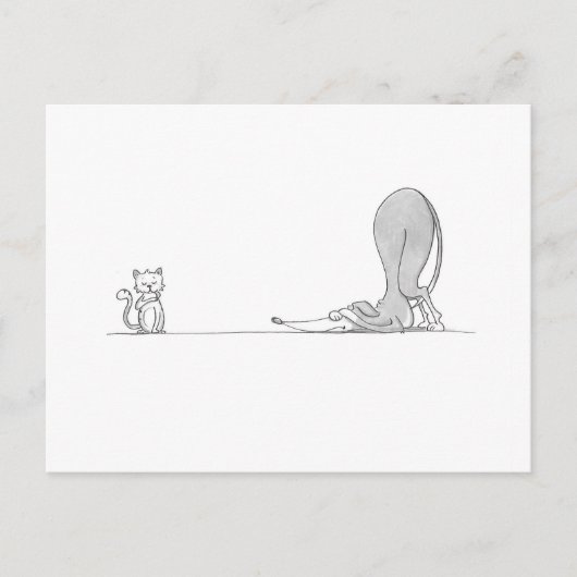 Scared Briefkaart (Voorkant)