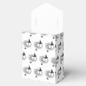 Scared Halloween Boo Eyes Favor Box Bag - White Bedankdoosjes (Geopend)