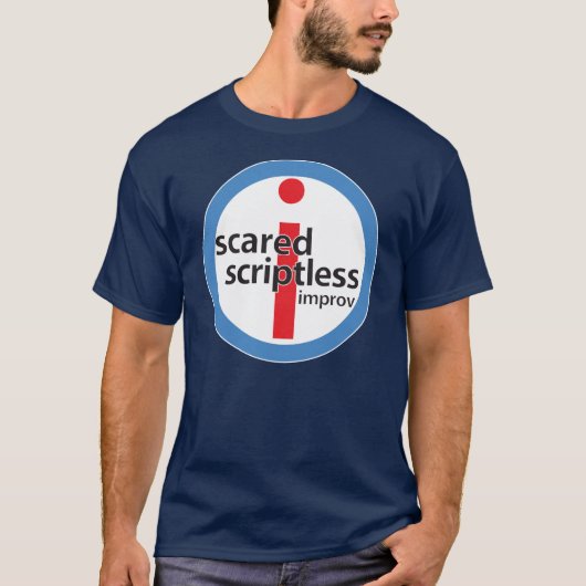 Scared Scriptless Big Stamp Logo Shirt (Voorkant)