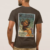 Scared Scriptless Improv Cockpilot shirt! T-shirt (Achterkant)