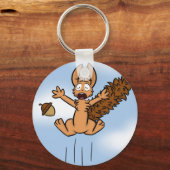 Scared Squirrel Sleutelhanger (Voorkant)