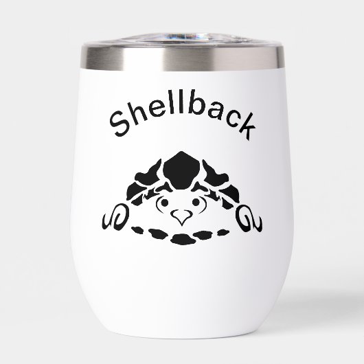 Scared Turtle Hiding in zijn Shell (Voorkant)