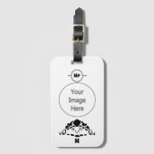 Scared Turtle Hiding in zijn Shell Bagagelabel (Voorkant (verticaal))