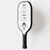 Scared Turtle Hiding in zijn Shell Pickleball Paddle (Links)
