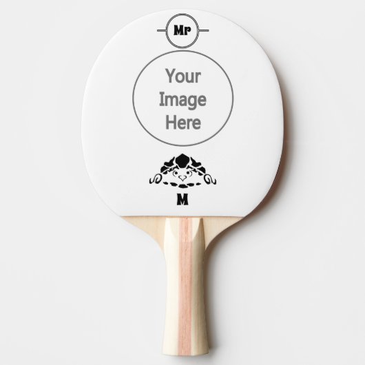 Scared Turtle Hiding in zijn Shell Tafeltennisbatje (Voorkant)