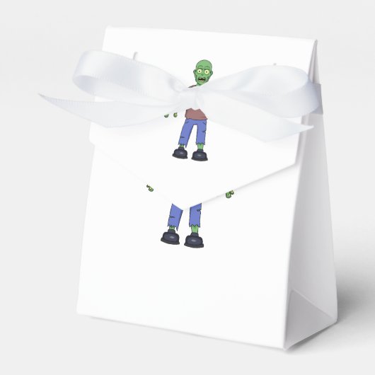 Scared Zombie Bedankdoosjes (Voorkant Zijde)