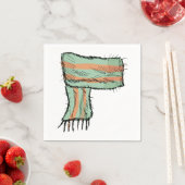 Scarf Sketch Mode Paper Napkins Servet (Insitu)