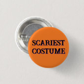 Scariest Costume Award Button (Voorkant /achterkant)