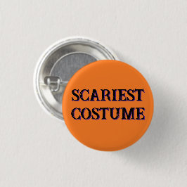 Scariest Costume Award Button
