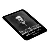 Scariest Monsters Edgar Allan Poe Magneet (Rechterzijde)