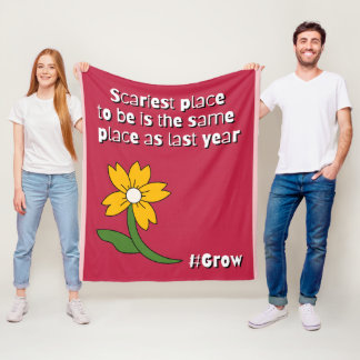 Scariest Place Is Staying the Same  Fleece Deken