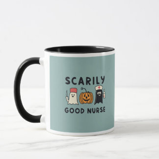 Scarily Good Nurse - Classic Schattige Halloween Mok