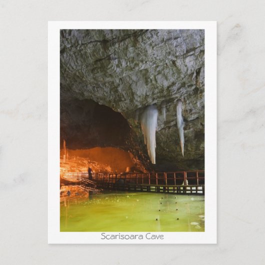 Scarisoara Cave Briefkaart (Voorkant)