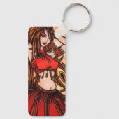 Scarlet buikdanser sleutelhanger (Achterkant)