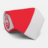 Scarlet en Silver Stropdas (Opgerold)